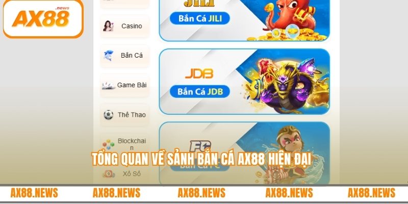 Tổng quan về sảnh bắn cá AX88 hiện đại